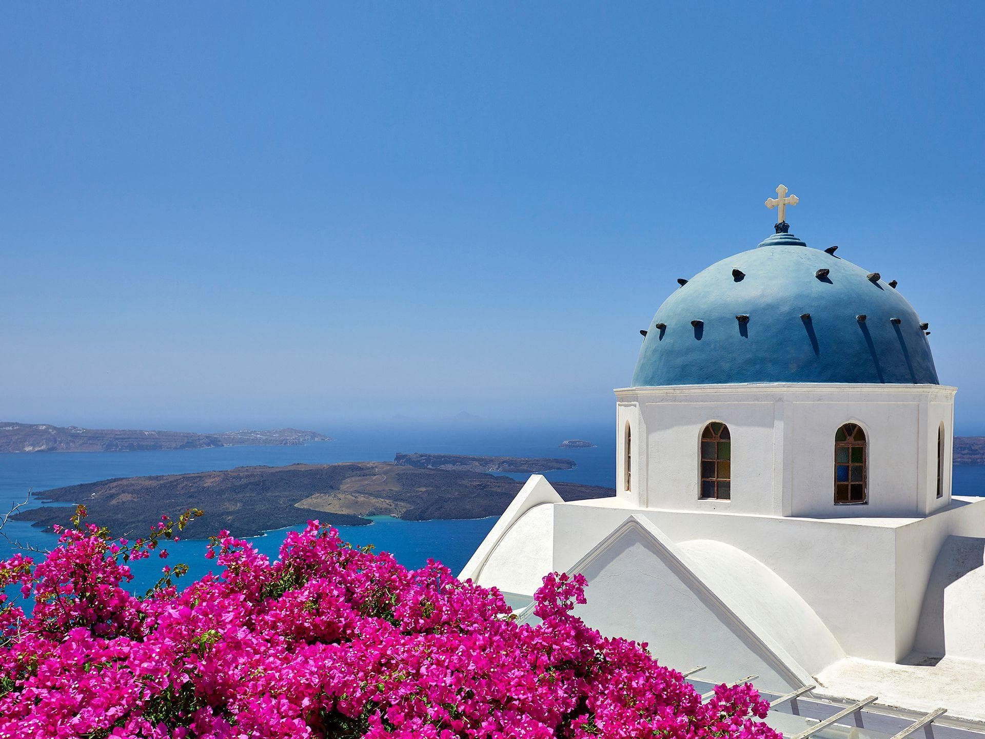 Luxury Villa Blue Dome Santorini