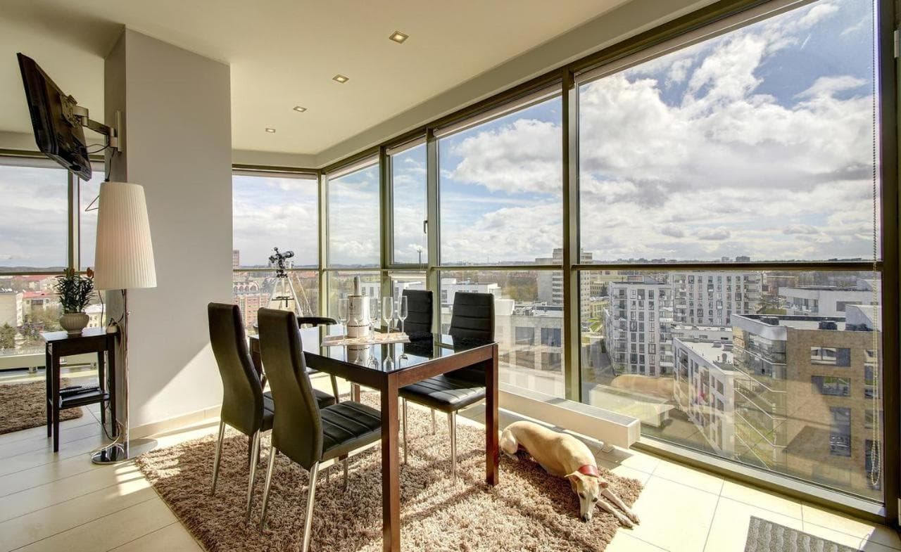 Helios Luxury Apartment in Vilnius Skyscraper