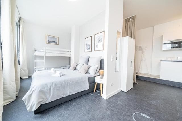 2 Modern City Studio for 6 Bogenhausen Near Messe