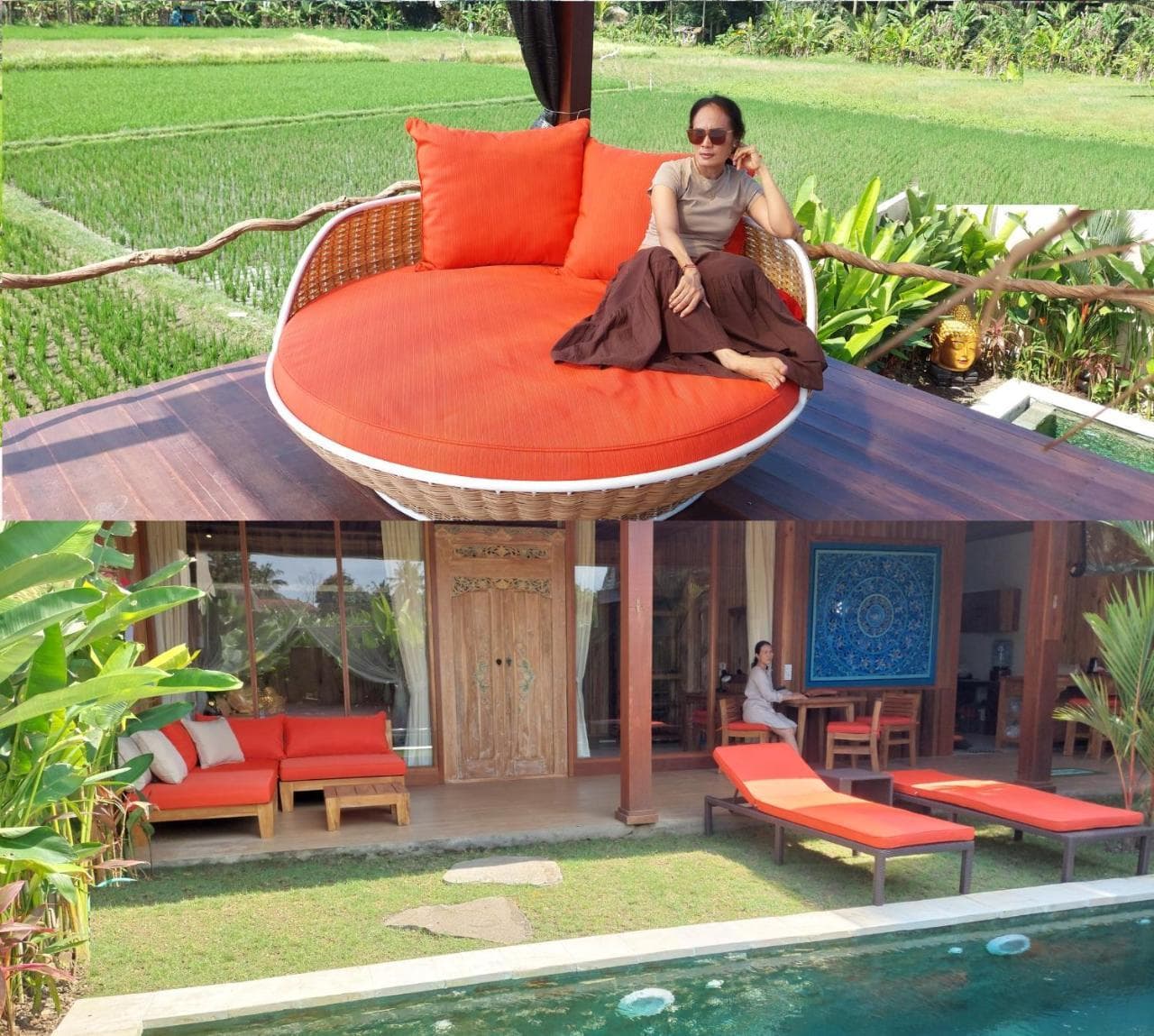 Private Villa with Pool And Beautiful Views of the Rice Fields (Adults Only)
