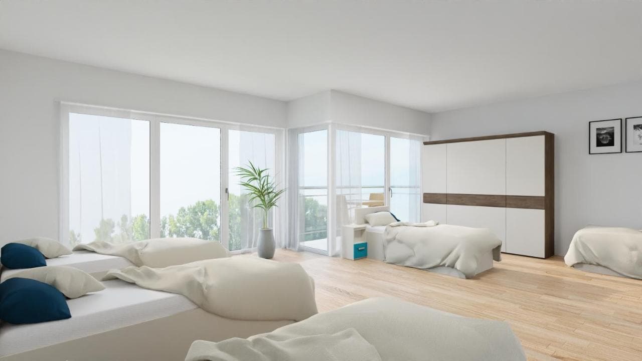 Munich Large Apartment 155 Qm And 5 Bedrooms with Roof Terrace in Centrally Located 1 To 14 Guests