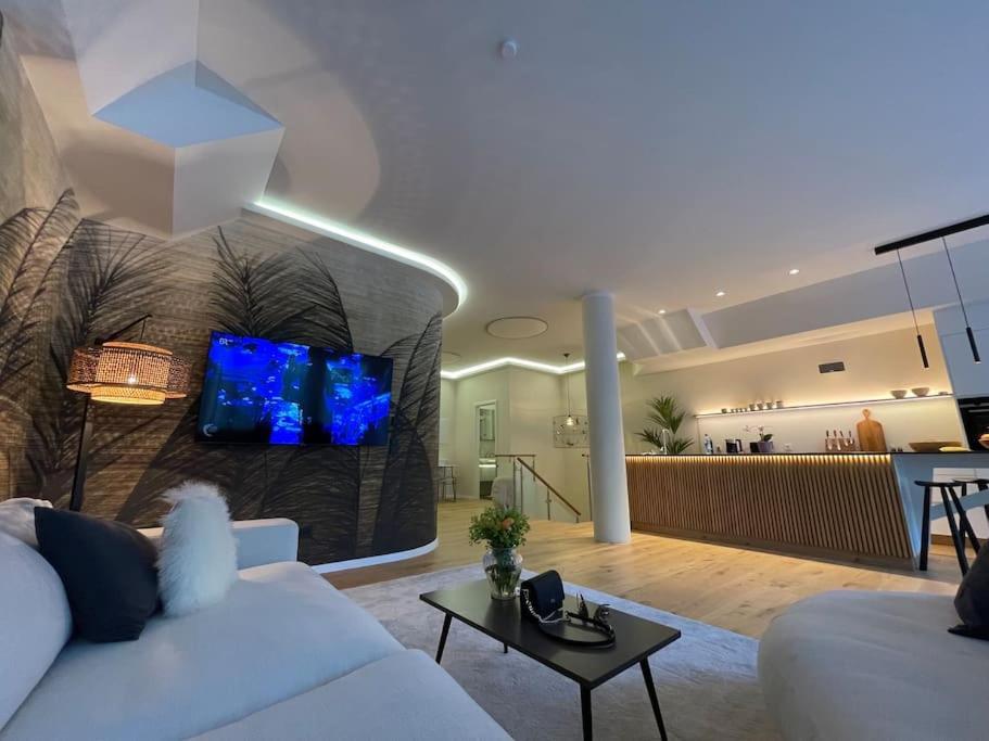 Luxurioses Loft Mit Großer Sonnenterrasse & Sauna 1