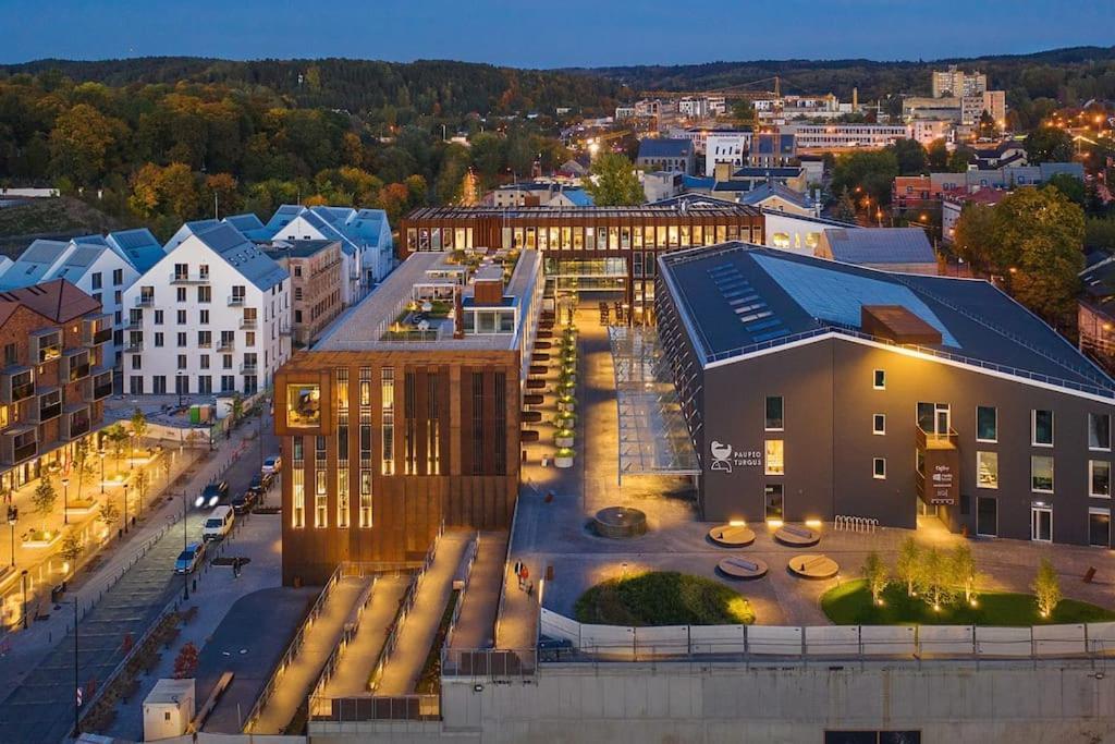 Spacious Luxury Apt W/River View/Terrace Paupys 2