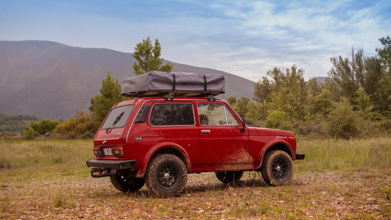 Lada Niva Camperized - Available in Barcelona (Adults Only) 1