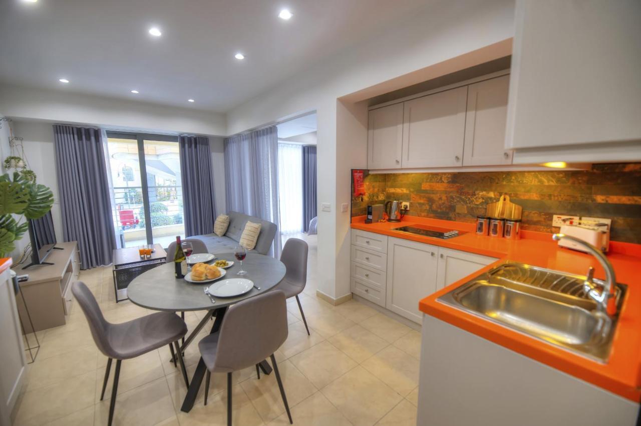 Elegant One Bedroom Apartment with Terrace in Uptown Portomaso Ddif1-4