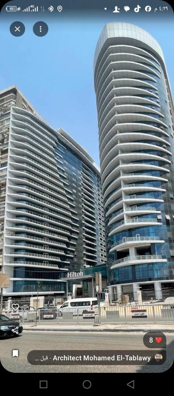 شقة فندقية كبيرة بفندق هلtون المعادي Tower Resident Apartment 1