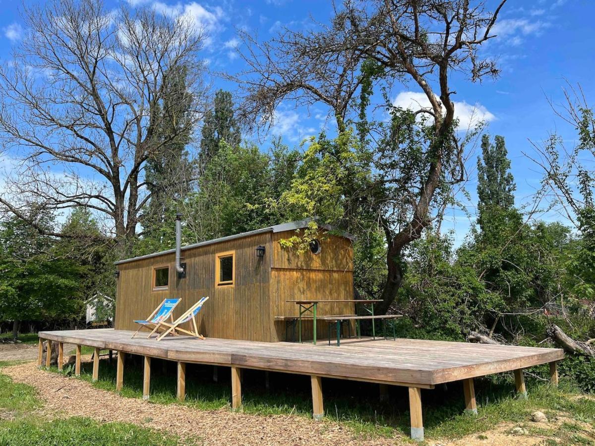 Overnight Stay in a Shepherd's Wagon Tiny House