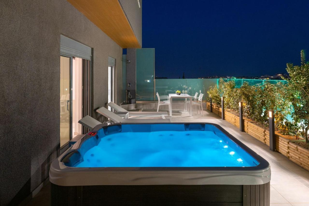 Rhodes Skyline Suite with Out Door Jacuzzi Sea View 1