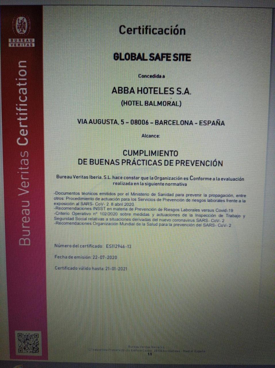 Abba Hotel Balmoral 1