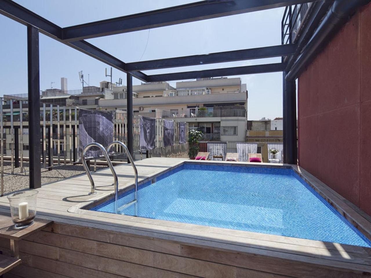 Apartment Barcelona Rentals - Pool Terrace in City Center 1
