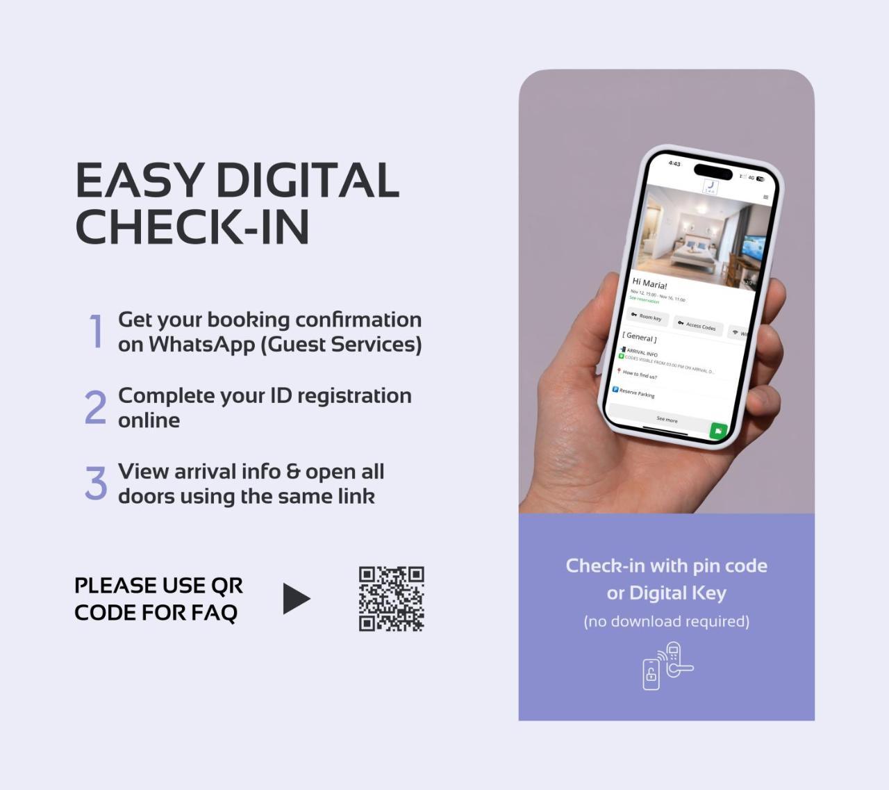 J14a I Rooms & Apartments Automated Self Check-In 2