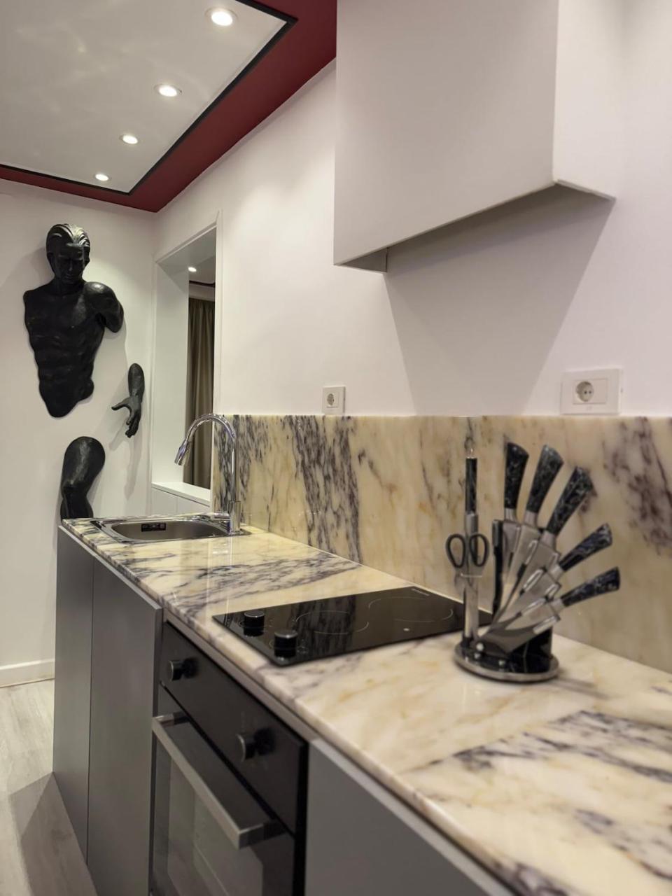 Apolo- Luxury Modern Studio in Heart of Zamalek Visits Allowed - Apartment 8b 1