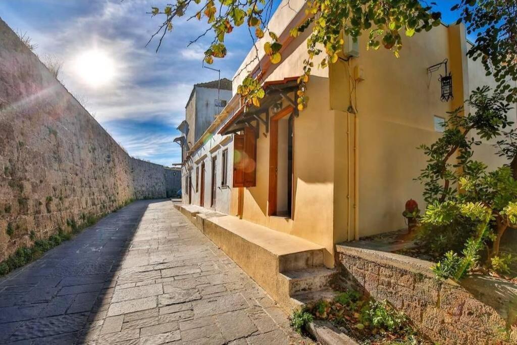 Art Houses Medieval Town Rhodes